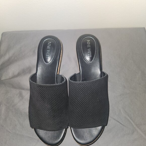 Nine West Reagan Platform Peep Toe Sandals - Picture 2 of 4